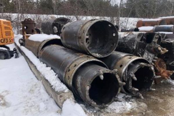 880mm OD 40mm Thick Double Wall Casings